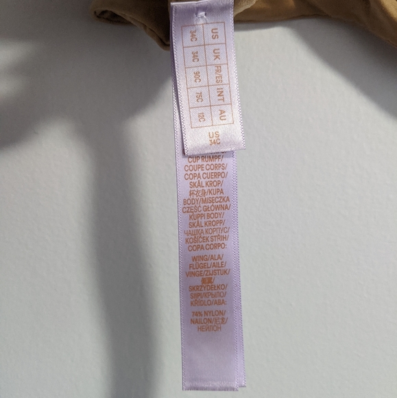 Savage x Fenty Floral Lace Convertible T-Shirt Bra 34C - Picture 13 of 13